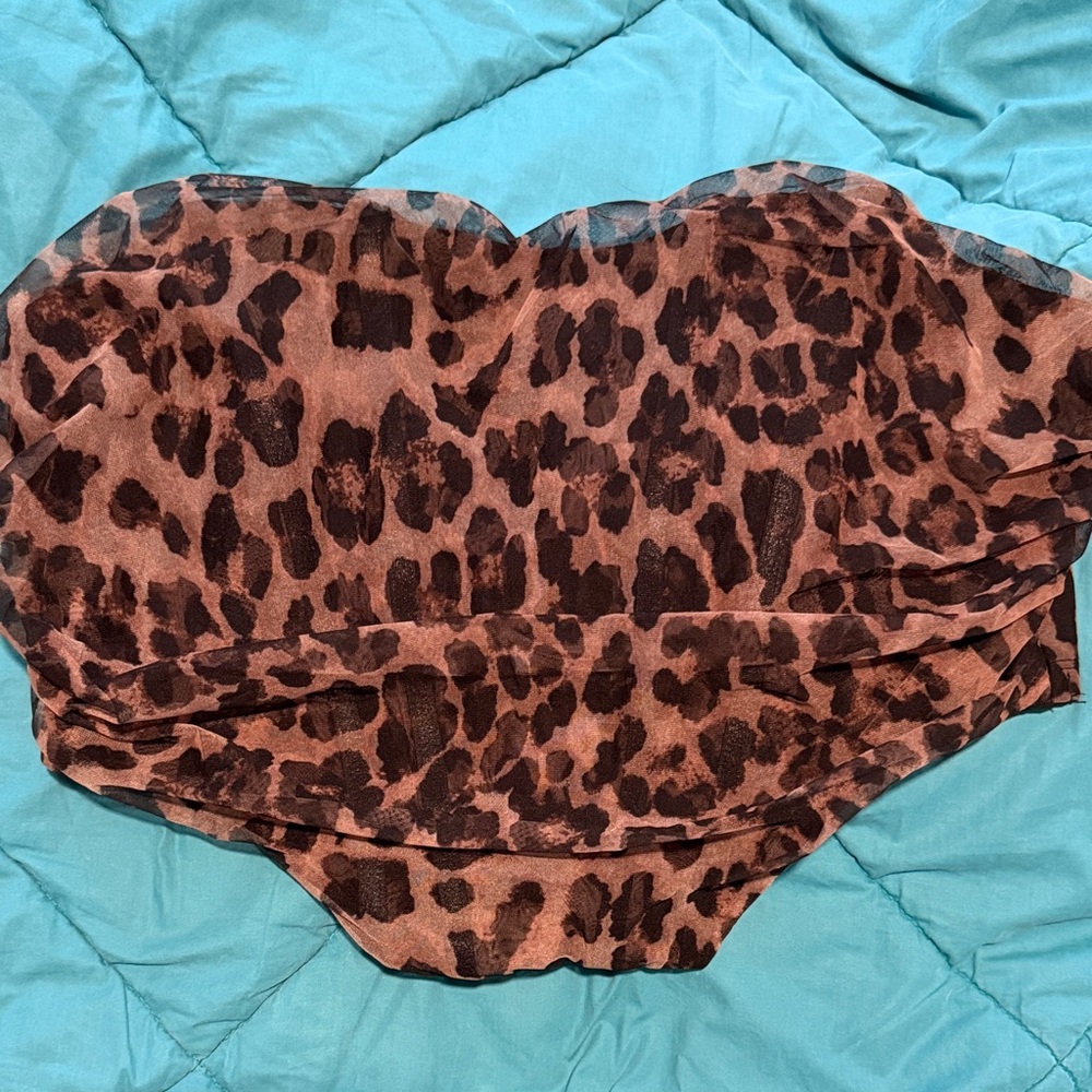 Fashion Nova Black Strapless Top